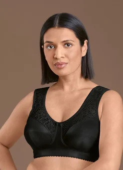 Clearance ANITA Entlastungs-BH mit Spitzeneinsätzen SCHWARZ
