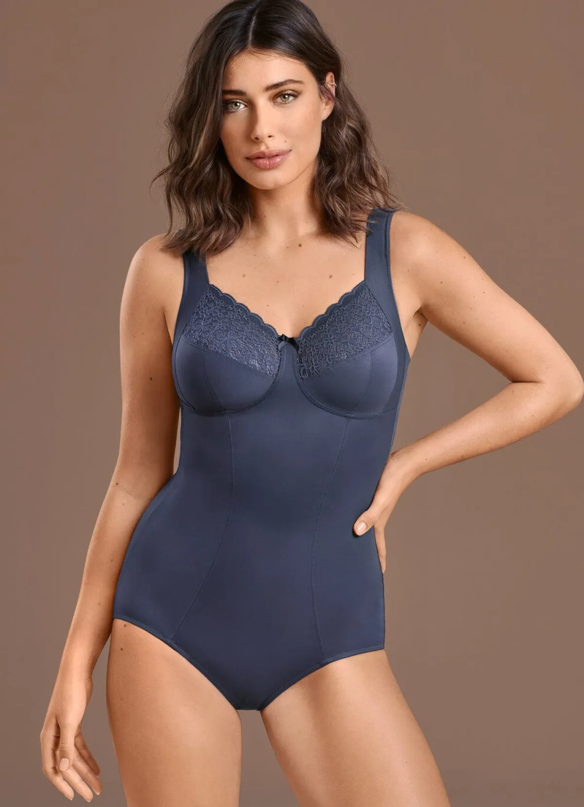 Discount BADER Anita-Entlastungs-Hosenkorselett BLAUGRAU