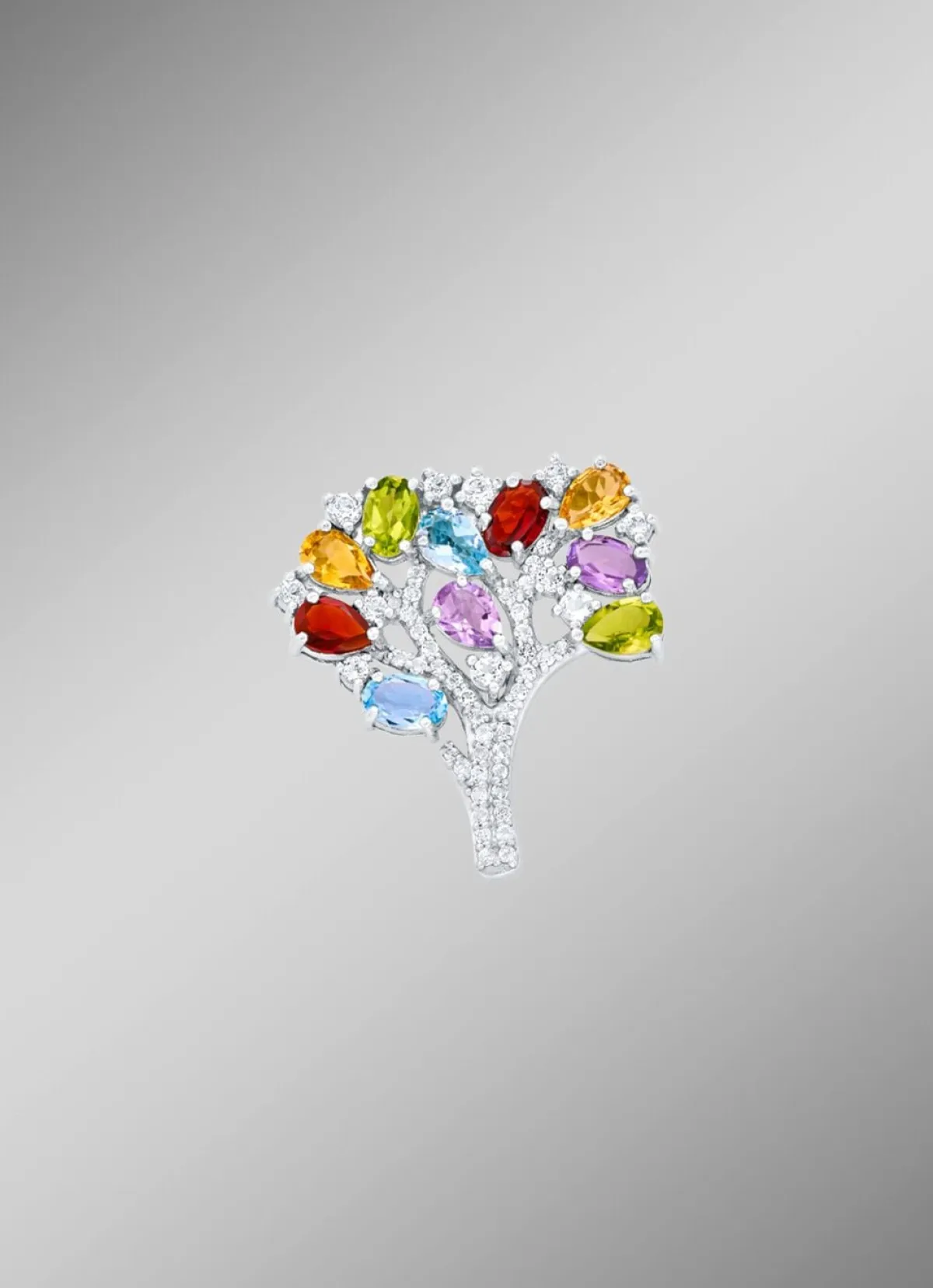 Sale BADER Anstecknadel mit Edelsteine