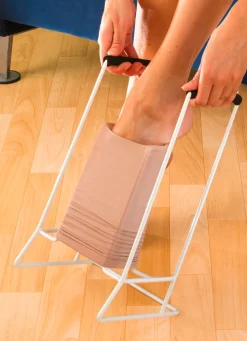 Online BADER Anziehhilfe für Kompressionsstrümpfe WEISS