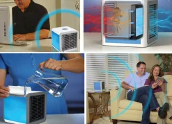 Sale MEDIA SHOP Arctic Air Lufterfrischer mit Hydro-Chill Technologie, ohne Chemie BLAU/WEISS