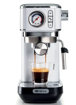 Online BADER Ariete Espressomaschine moderna im Retro-Design WEISS