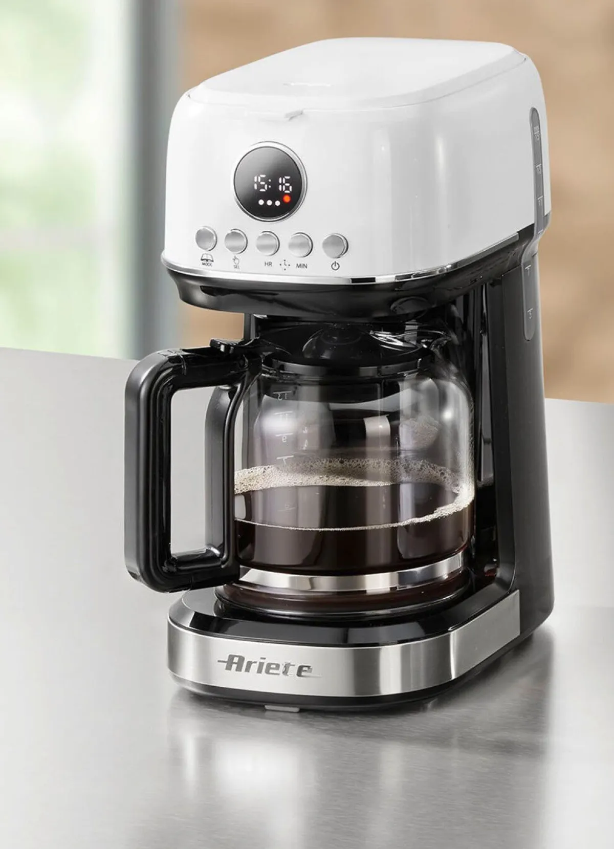 New BADER Ariete Frühstücksserie moderna im Retro-Design WEISS