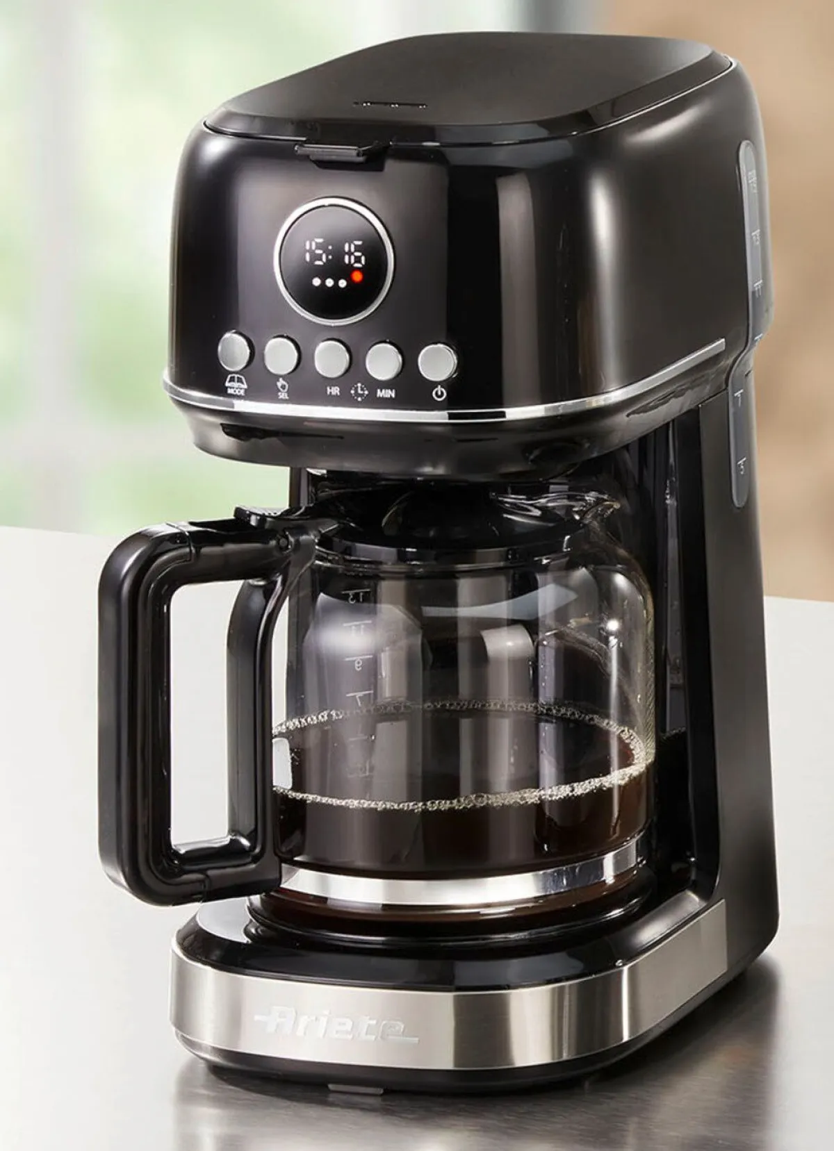 Clearance BADER Ariete Frühstücksserie moderna im Retro-Design SCHWARZ