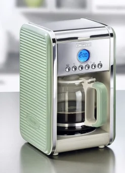 Hot BADER Ariete Kaffeemaschine mit Glaskanne und Dauerfilter GRÜN