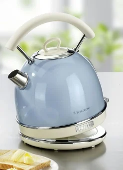 BADER Ariete Wasserkocher mit Kalkfilter BLAU