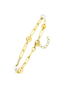 BADER Armband aus Gold mit Süßwasser-Zuchtperlen