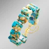 Sale BADER Armband mit beh. Türkis und beh. Perlmutt
