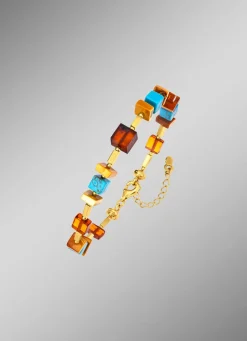 Clearance BADER Armband mit Bernstein und Türkis