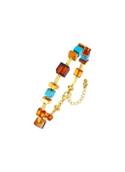 Clearance BADER Armband mit Bernstein und Türkis