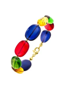 BADER Armband mit echt Bernstein in Multicolor