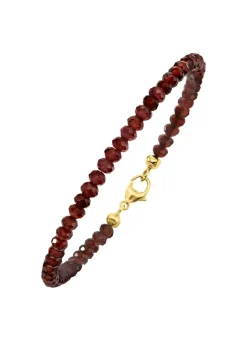 Clearance BADER Armband mit echt Rhodolith - ein Highlight für Ihr Handgelenk!