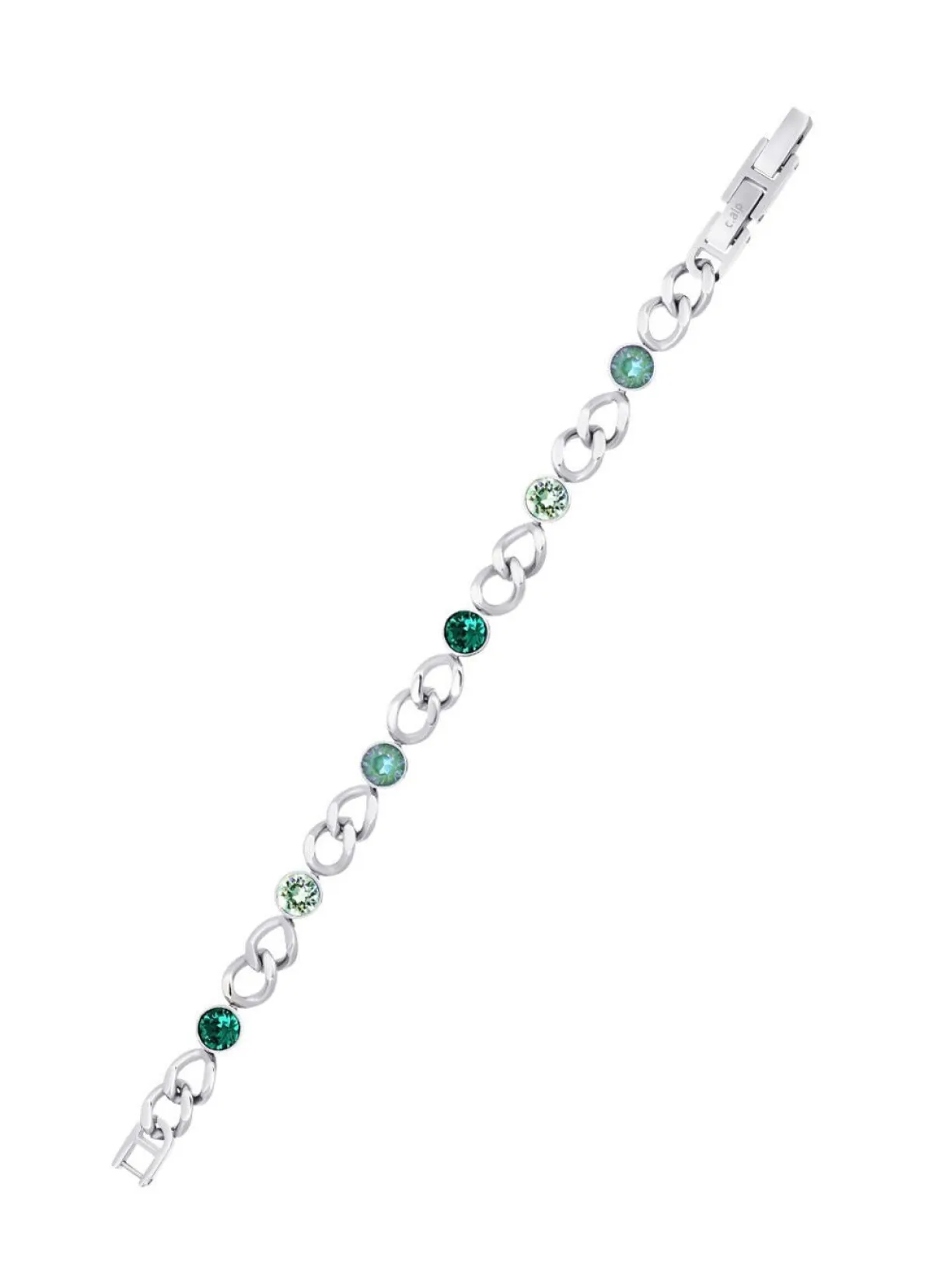 Outlet BADER Armband mit grünen Kristallen