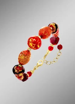 Best BADER Armband mit Muranoglas-Perlen
