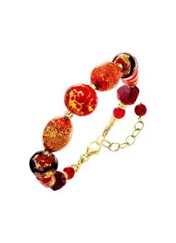 Best BADER Armband mit Muranoglas-Perlen