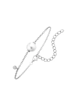 Hot BADER Armband mit Süßwasser-Zuchtperle und synth. Zirkonia