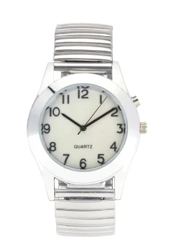 New BADER Armbanduhr mit Stretcharmband