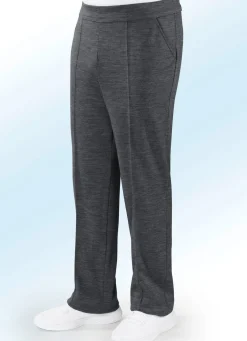 New BADER „Athlet“-Kurhose in 7 Farben ANTHRAZIT-MELIERT
