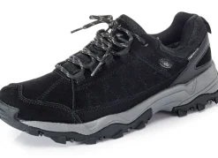 Discount BADER Atmungsaktive Herren-Schnürschuhe, mit herausnehmbarem Fußbett SCHWARZ