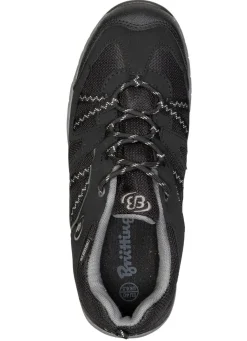 Outlet BADER Atmungsaktive Herren-Sneaker, mit Klimamembrane SCHWARZ-GRAU