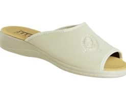 Best BADER Atmungsaktive Stretch-Pantolette BEIGE