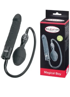 Best KLAUS MODELLE MADE IN GERMANY Aufblasbares, vibrierendes Massagegerät schwarz