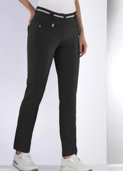 Discount BADER Aufwendig gearbeitete Hose SCHWARZ