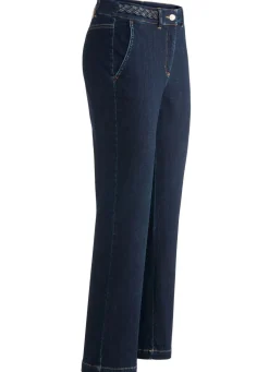 Sale COSMA Aufwendig gearbeitete Jeans DUNKELBLAU
