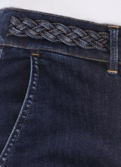 Sale COSMA Aufwendig gearbeitete Jeans DUNKELBLAU