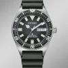 New CITIZEN Automatik-Herrenuhr im Stil einer Taucheruhr