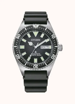 New CITIZEN Automatik-Herrenuhr im Stil einer Taucheruhr