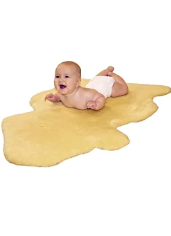 Best BADER Baby-Lammfell aus hochwertigem Merino-Lammfell BEIGE