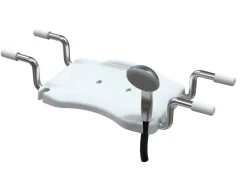 BADER Badewannensitz aus stabilem Aluminium WEISS
