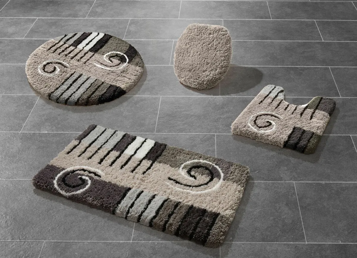 Sale BADER Badgarnitur in Table Tuft Qualität SILBER
