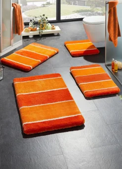 Sale BADER Badgarnitur mit rutschhemmender Rückseite orange