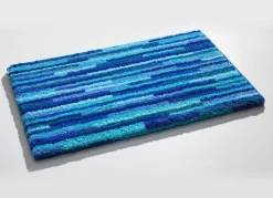Clearance GRUND Badgarnitur mit rutschhemmender Rückseite BLAU