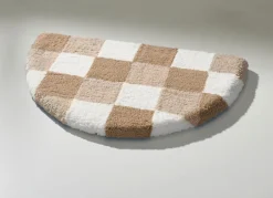 Discount KLAUS MODELLE MADE IN GERMANY Badgarnitur mit Schachbrettmuster beige