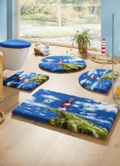 Clearance GRUND Badgarnitur von mit maritimem Dessin MULTICOLOR