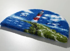 Clearance GRUND Badgarnitur von mit maritimem Dessin MULTICOLOR