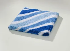 Discount BADER Badgarnitur von „Grund“ mit rutschhemmender Rückseite blau