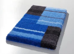 Outlet BADER Badvorleger mit rutschhemmender Rückseite von Grund BLAU