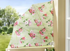 BADER Balkonfächer Rosen CREME