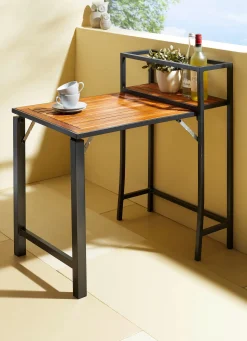 Discount BADER Balkon-Set 3-teilig "Santorin II" schwarz