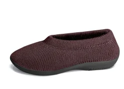 Hot BADER Ballerina mit elastischem Einschlupf BORDEAUX