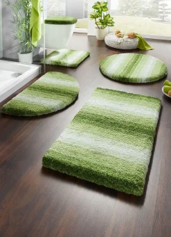 Clearance BADER Barfußweiche Badgarnitur in Supersoft-Qualität KARIBIKGRÜN