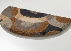 Clearance GRUND Barfußweiche Badgarnitur von BRAUN-TAUPE