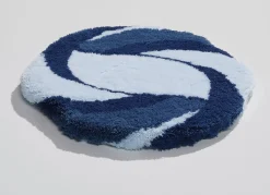 Discount KLEINE WOLKE Barfußweiche Badvorleger von BLAU