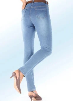 Discount BADER Basic-Jeans HELLBLAU