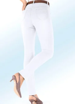 Outlet BADER Basic-Jeans WEISS