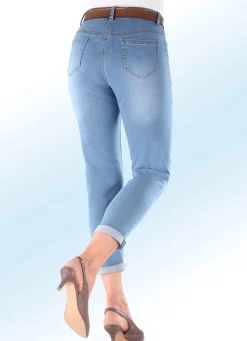 BADER Basic-Jeans in 7/8-Länge HELLBLAU